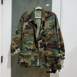 Camo Army Surplus Jacket